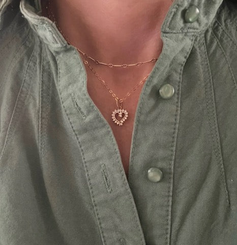 14k Golden Love Necklace