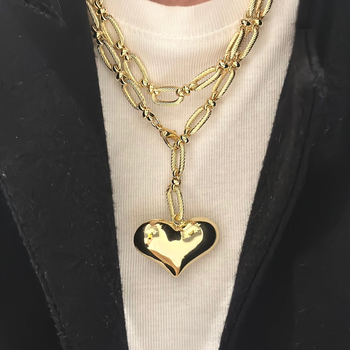 Wylie Heart Necklace | Jeny Baker Designs