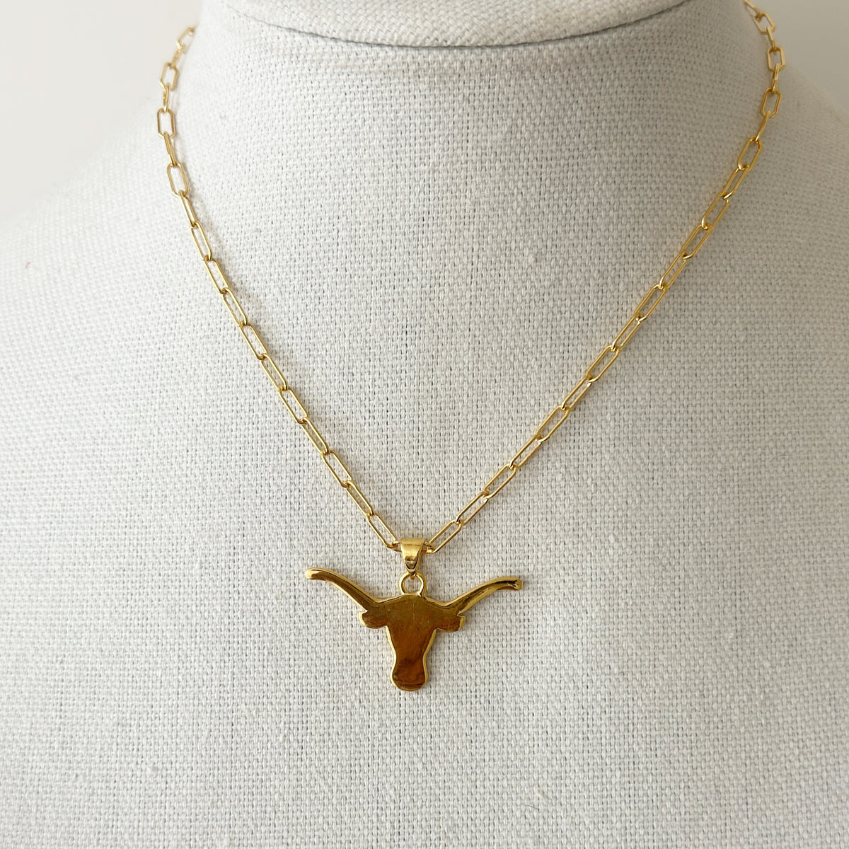 Golden Bevo Necklace | Jeny Baker Designs