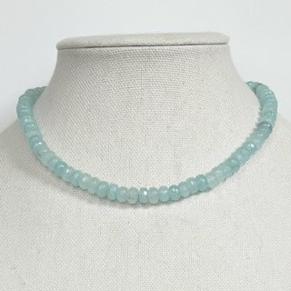 Summer Gemstone Necklace, Chunky