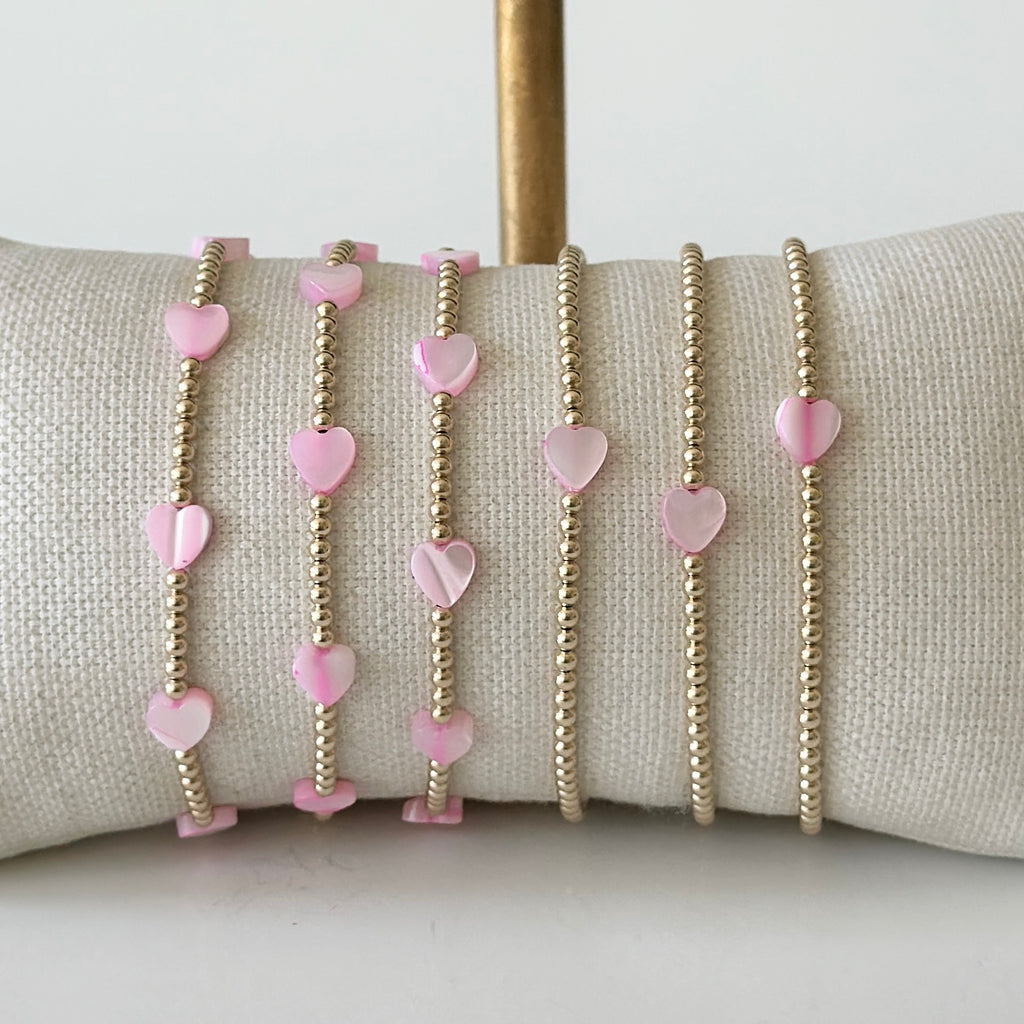 Pippa Pink Bracelets
