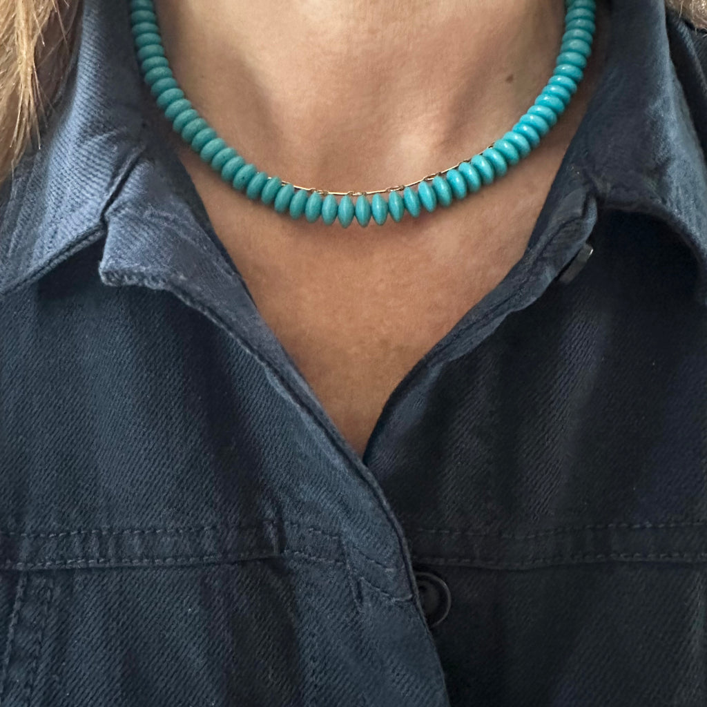 Balboa Necklace, turquoise