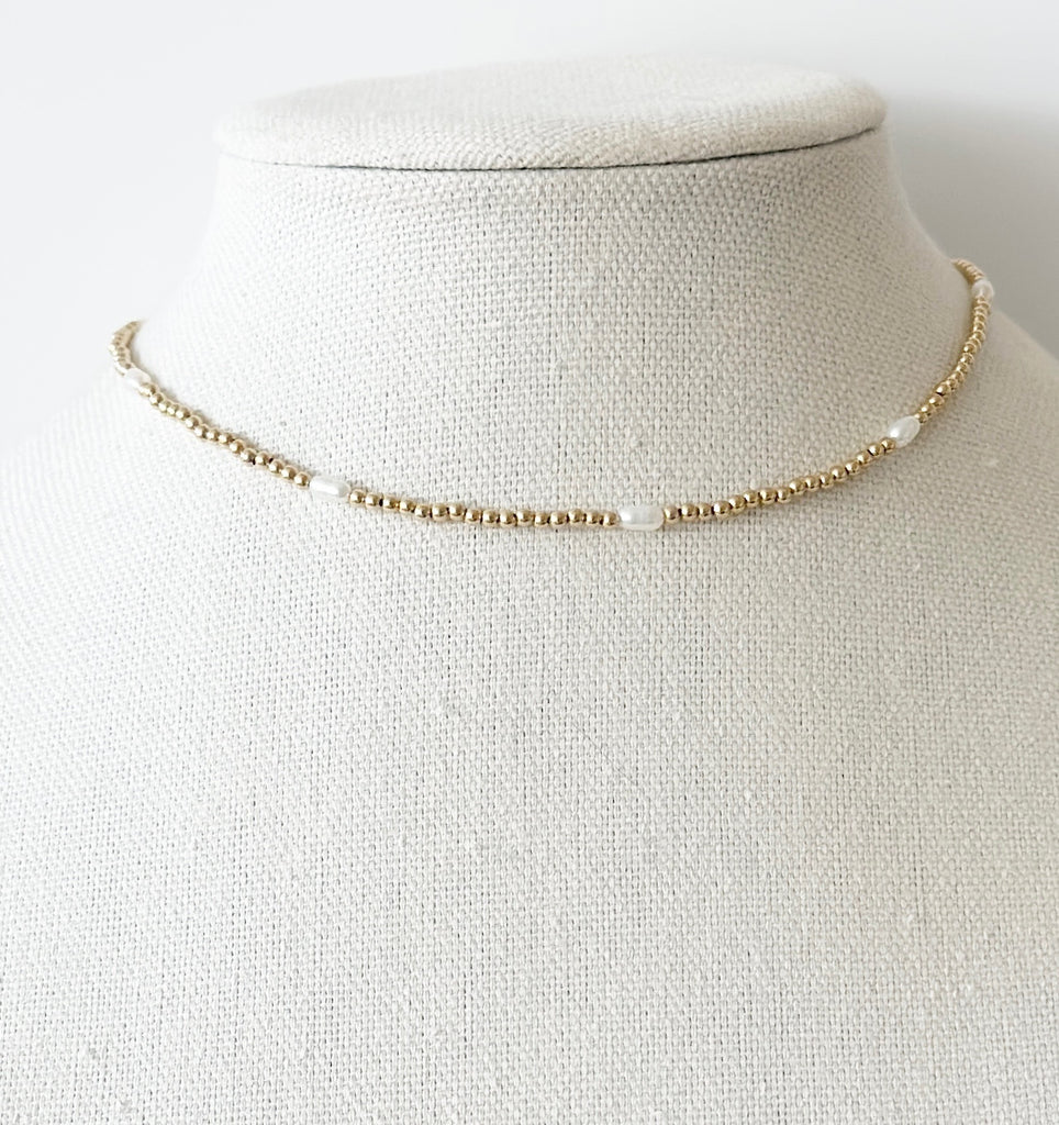 Vintage Golden South Sea Pearl Necklace