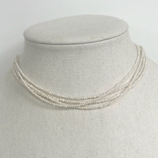 Dainty Pearl Layering Necklace