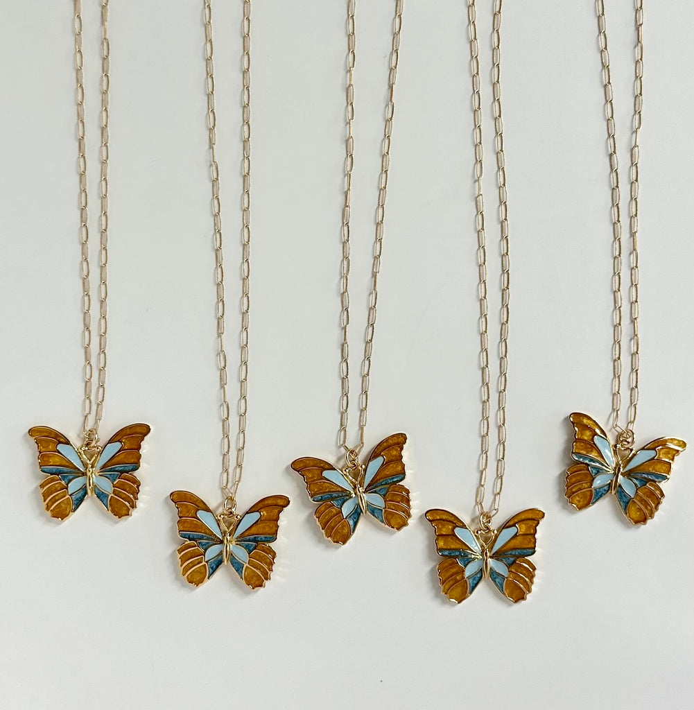 Statement Butterfly Necklace