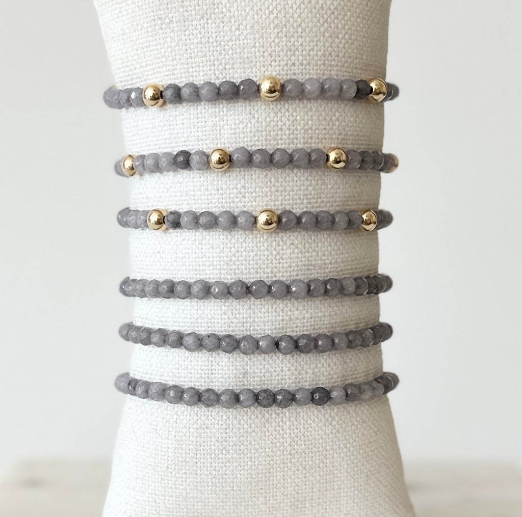 Chelsea Bracelets, Grey
