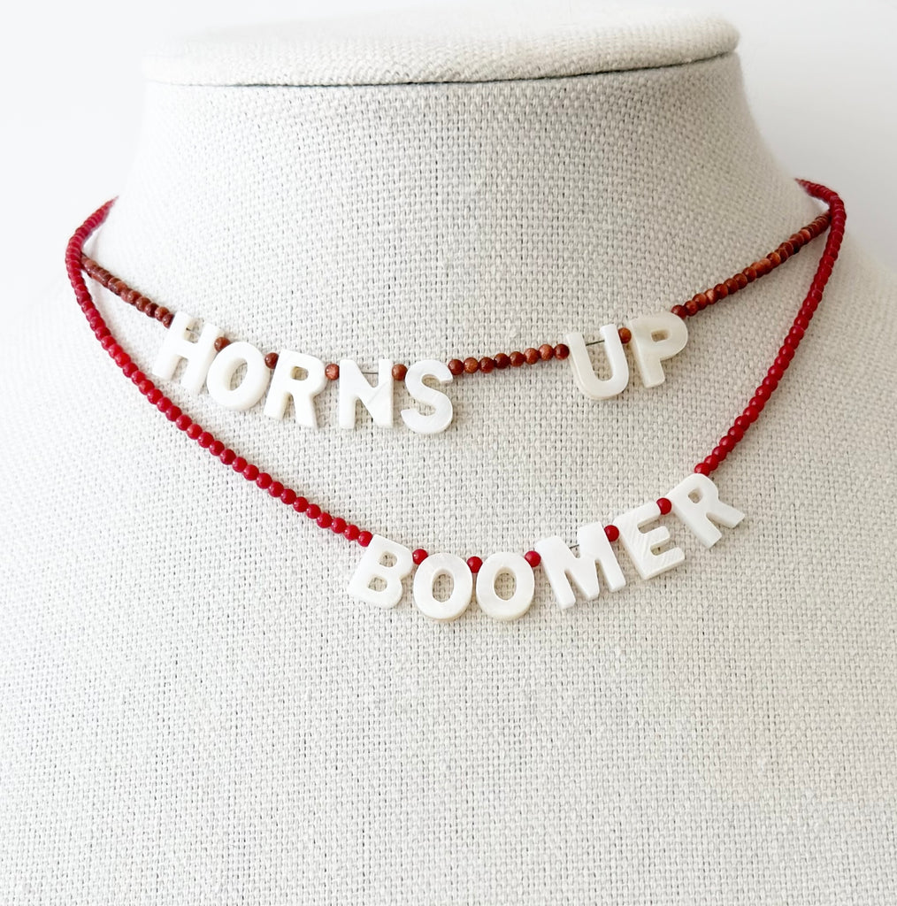 The Ultimate Fan Necklace, Red River Style