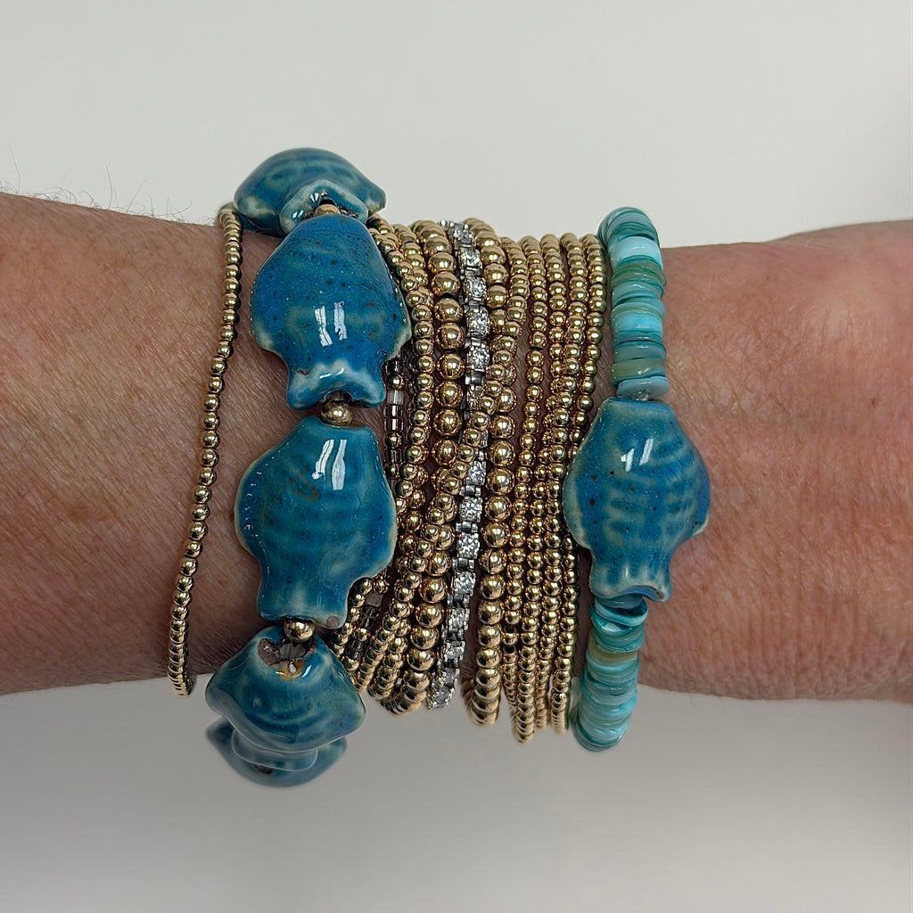 Marina Bracelets, Ocean | Jeny Baker Designs