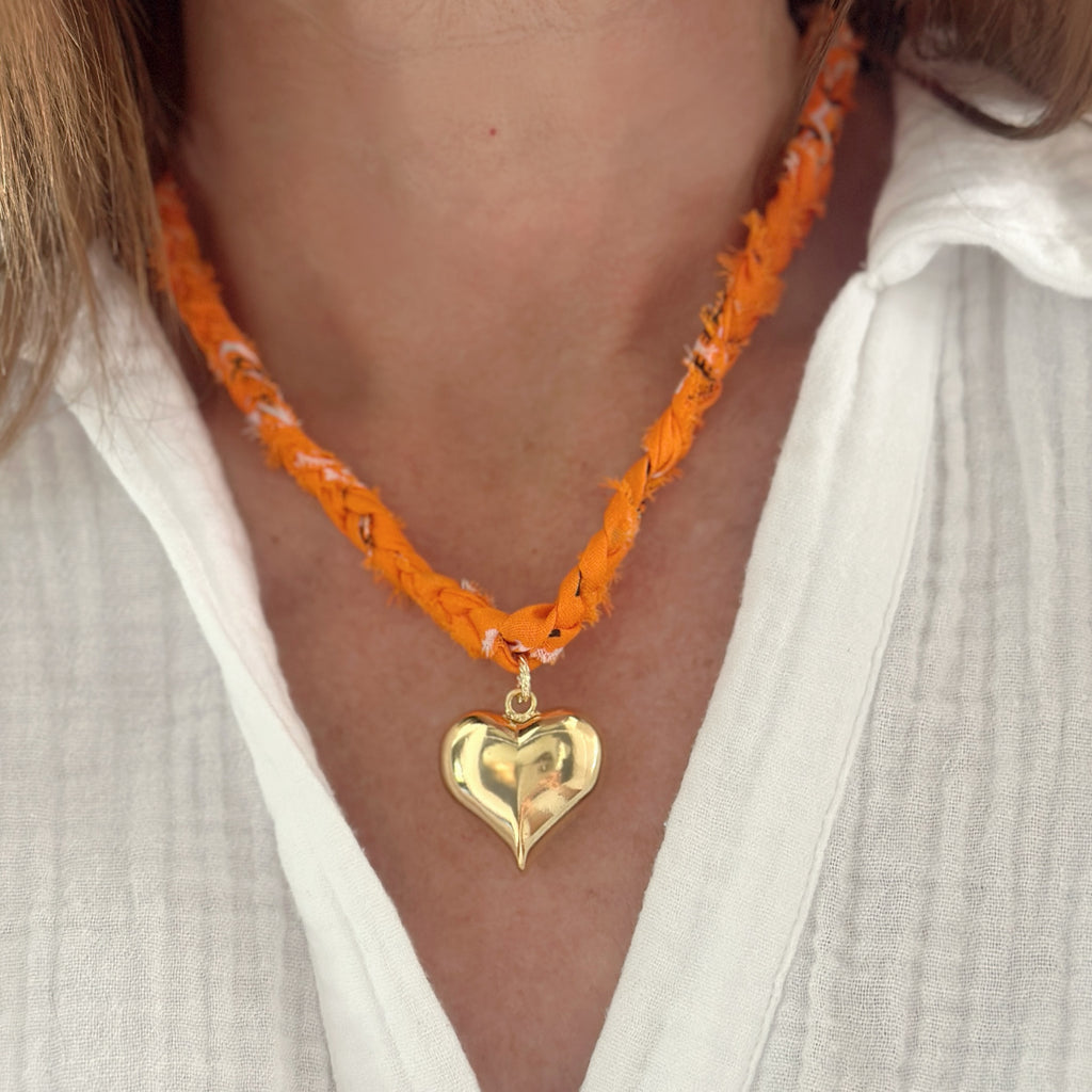 Gameday Love Bandana Necklace