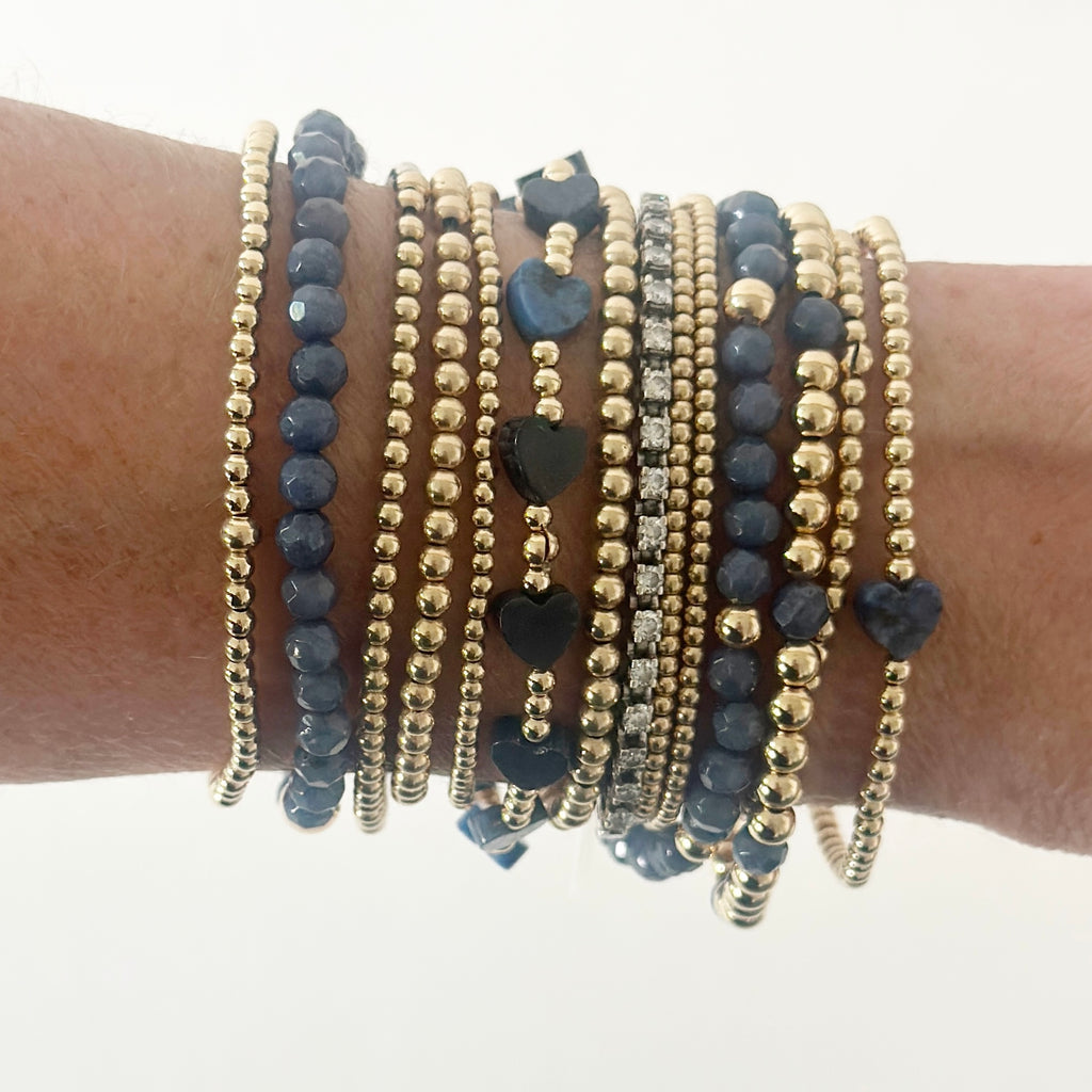 Chelsea Bracelets, Navy