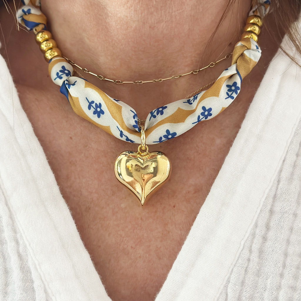 Gameday Love Scarf Necklace