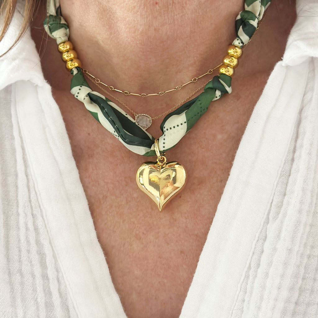 Gameday Love Scarf Necklace