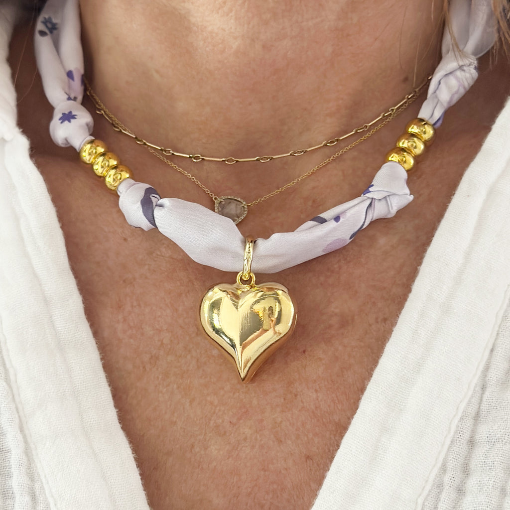 Gameday Love Scarf Necklace