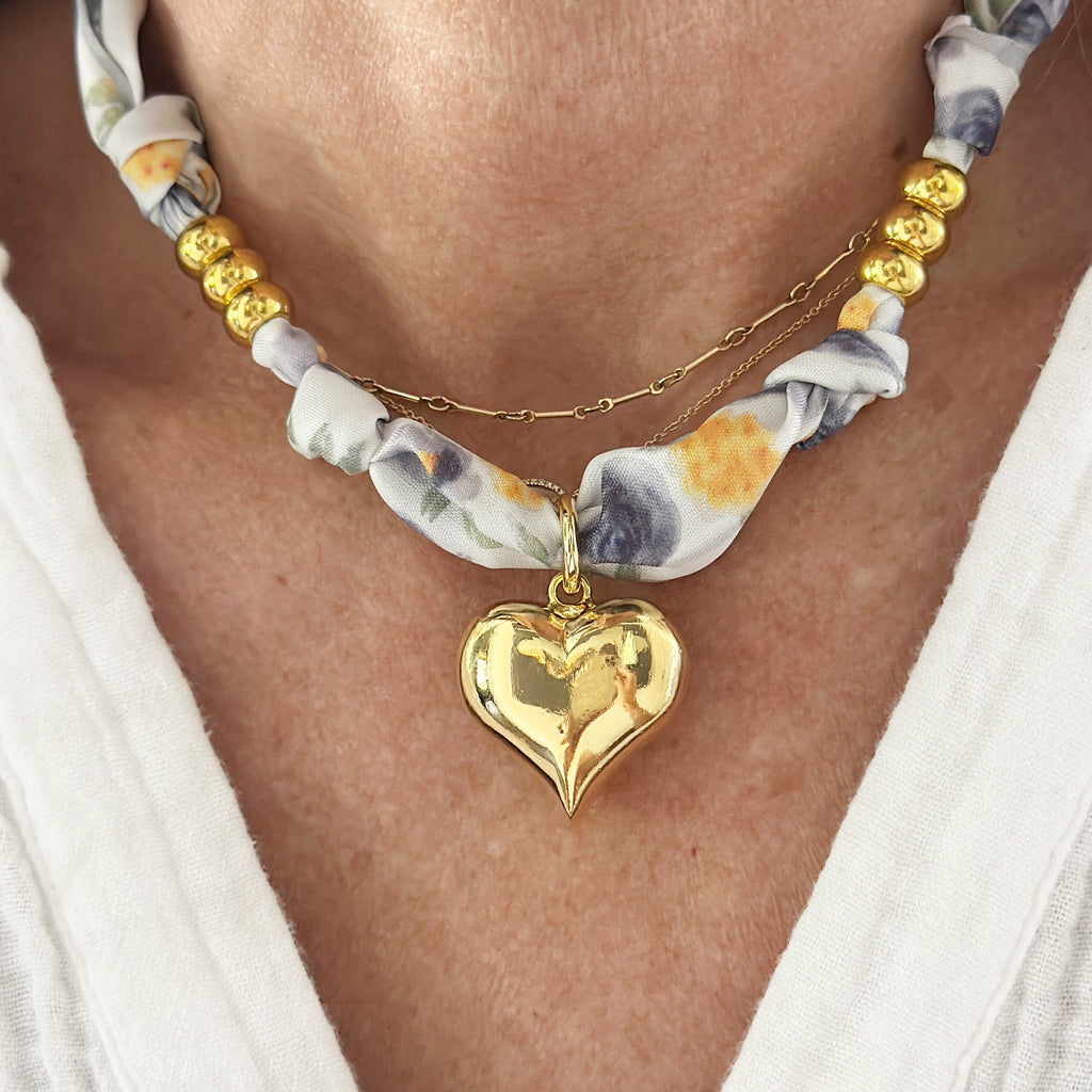 Gameday Love Scarf Necklace