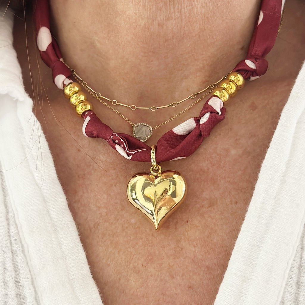 Gameday Love Scarf Necklace