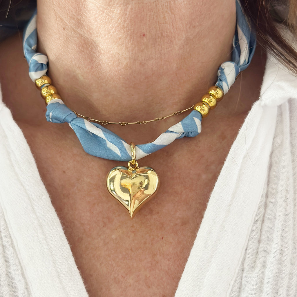 Gameday Love Scarf Necklace