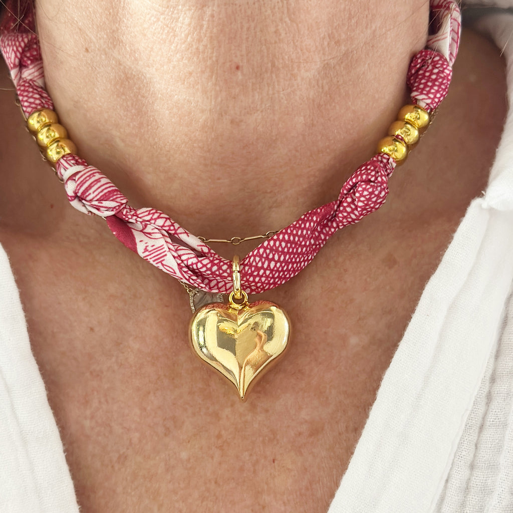 Gameday Love Scarf Necklace