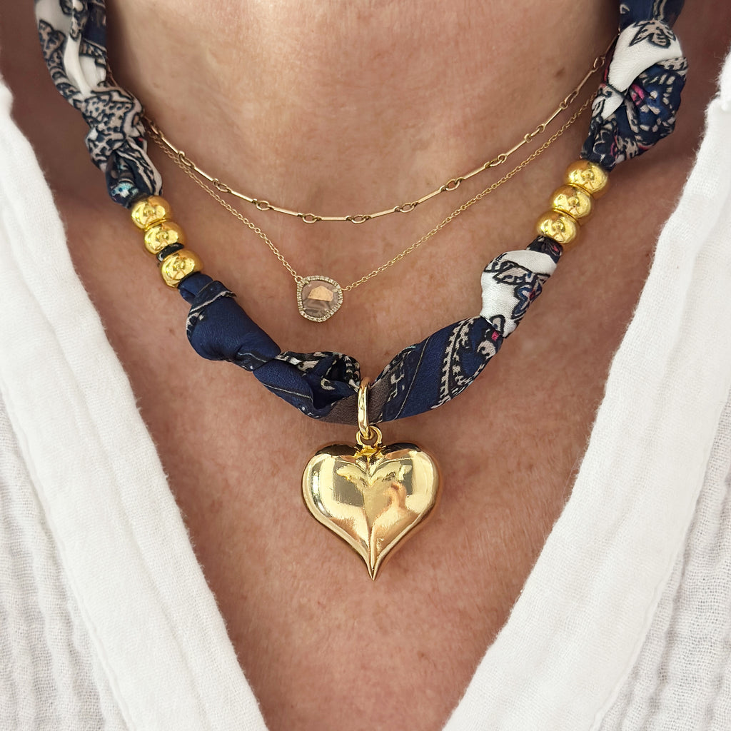 Gameday Love Scarf Necklace
