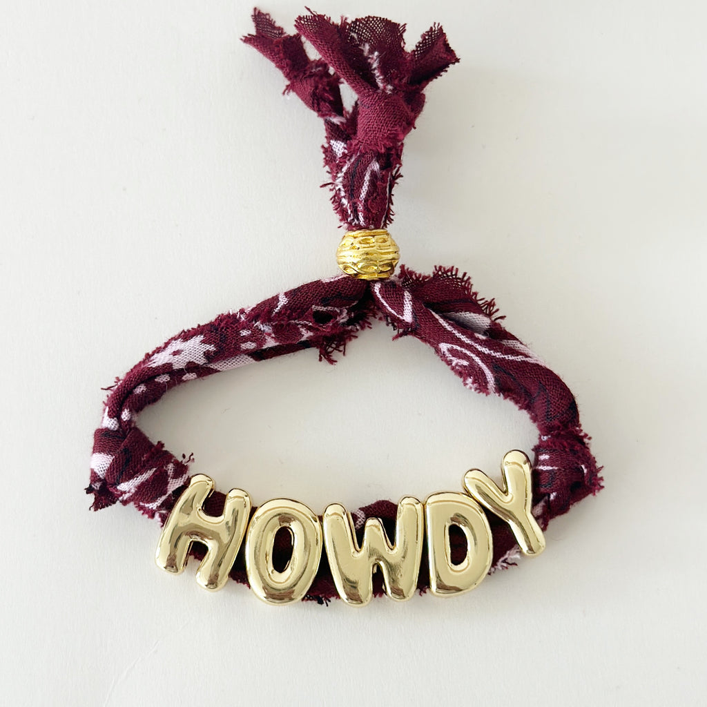 Bandana Gameday Bracelets