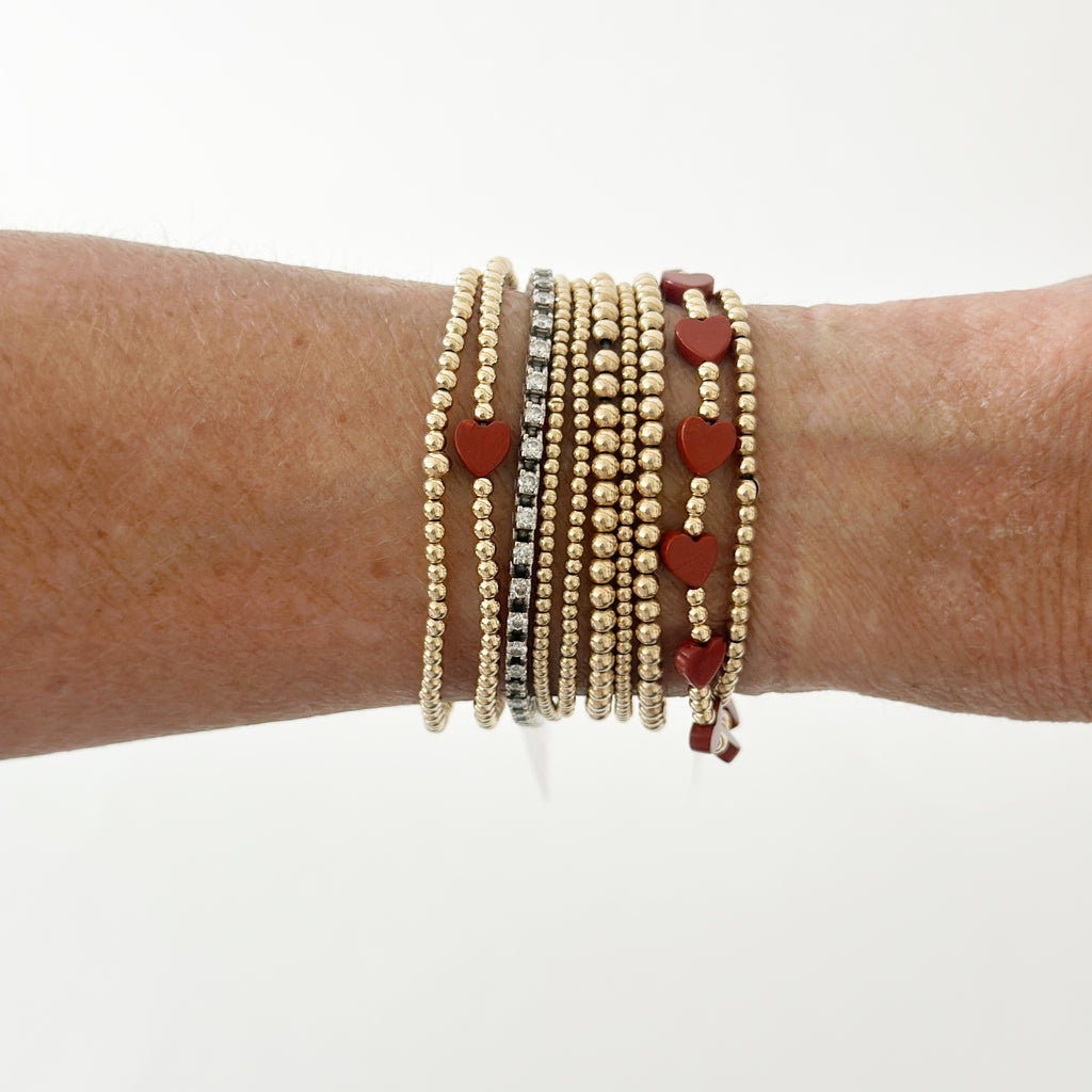 University of Texas Pippa Heart Bracelet