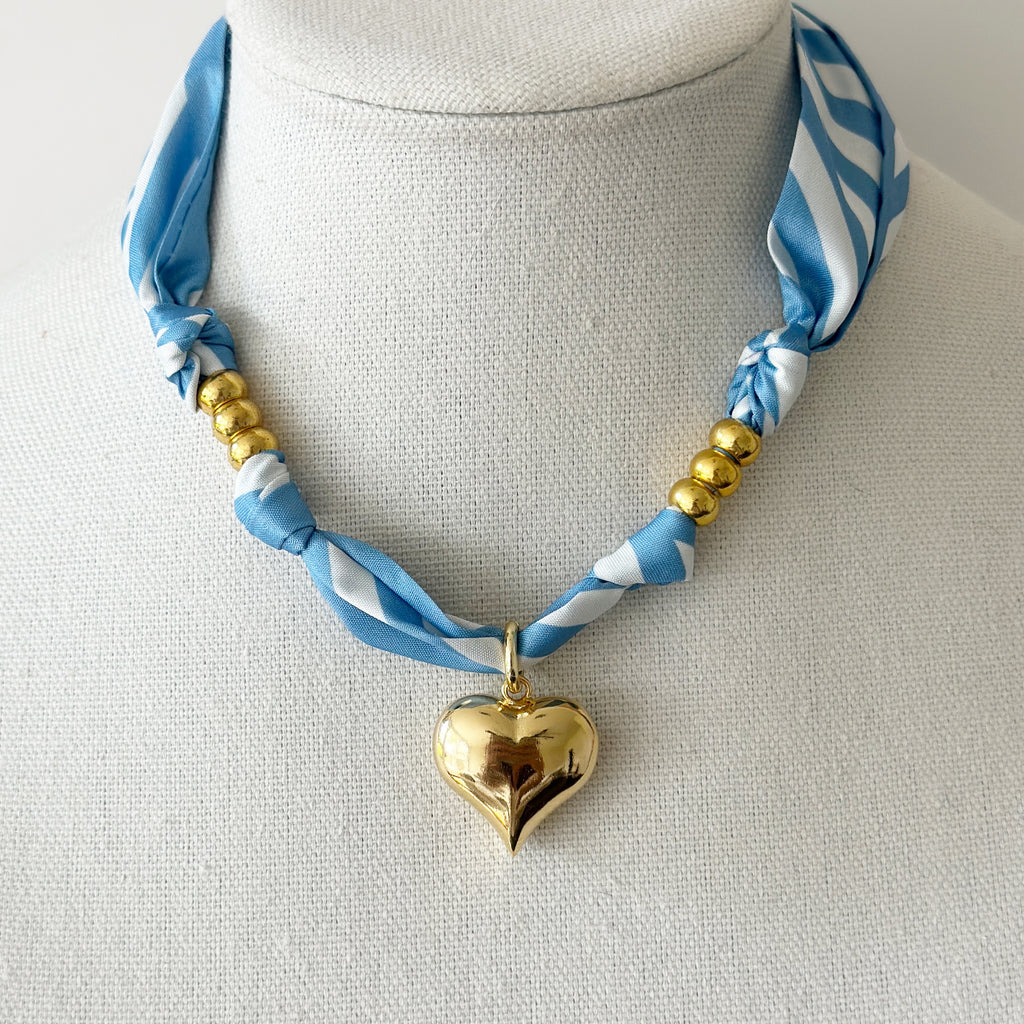Gameday Love Scarf Necklace
