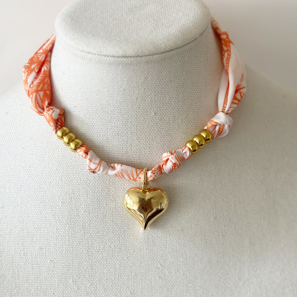 Gameday Love Scarf Necklace