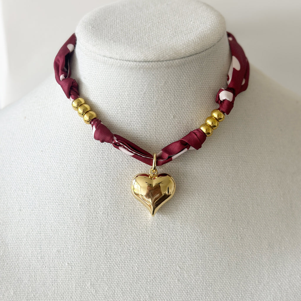 Gameday Love Scarf Necklace