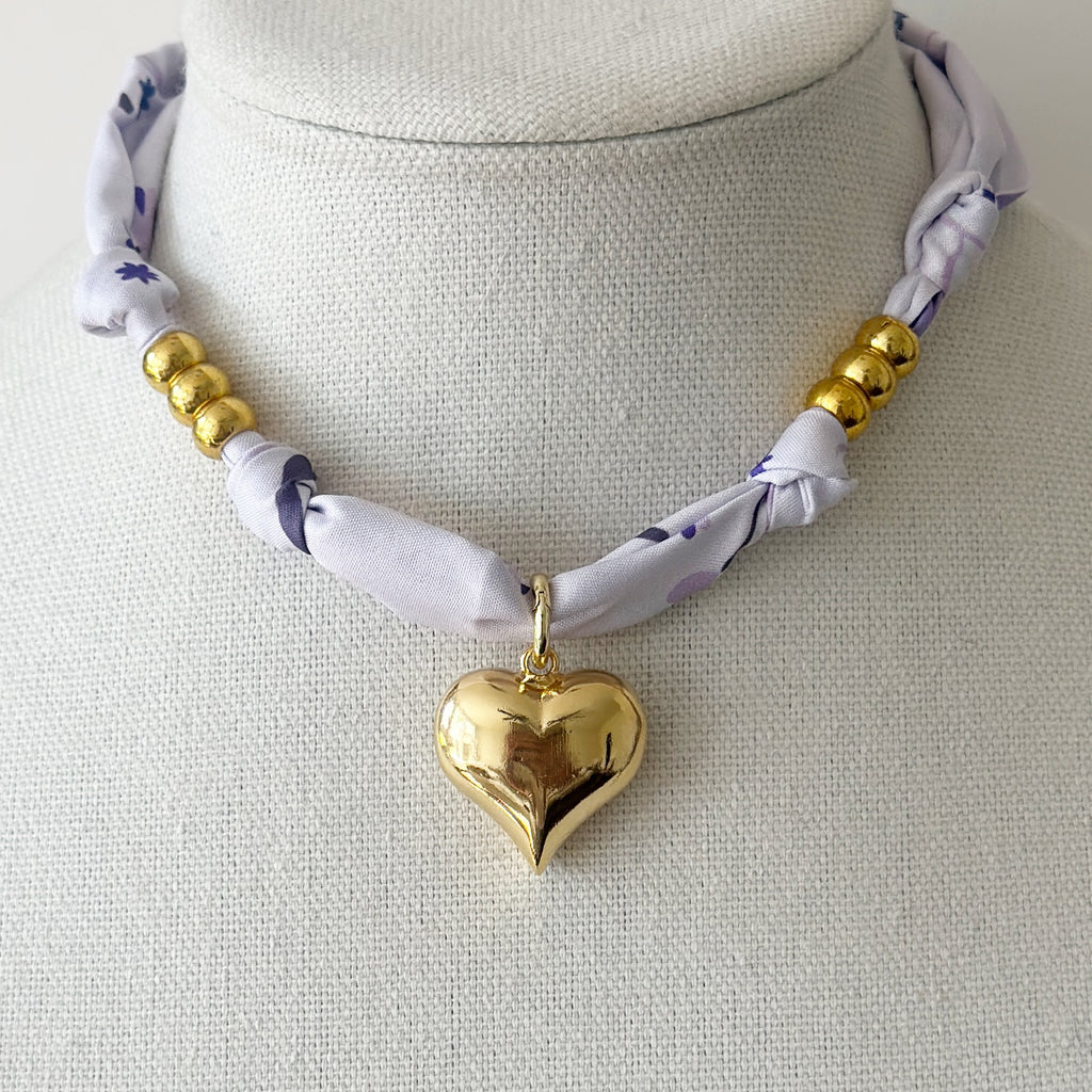 Gameday Love Scarf Necklace
