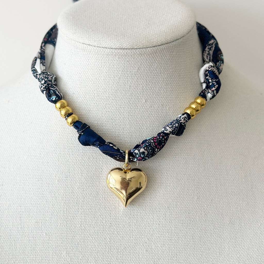 Gameday Love Scarf Necklace