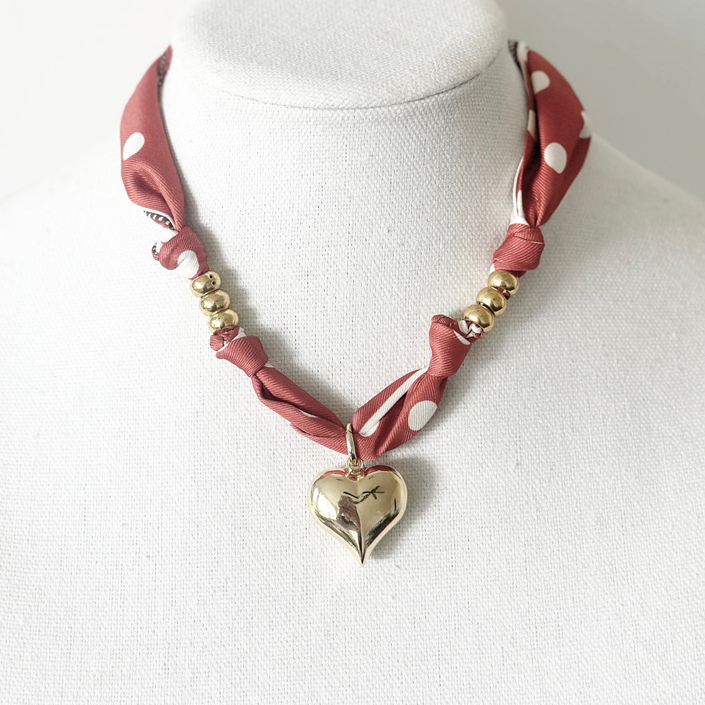 Gameday Love Scarf Necklace