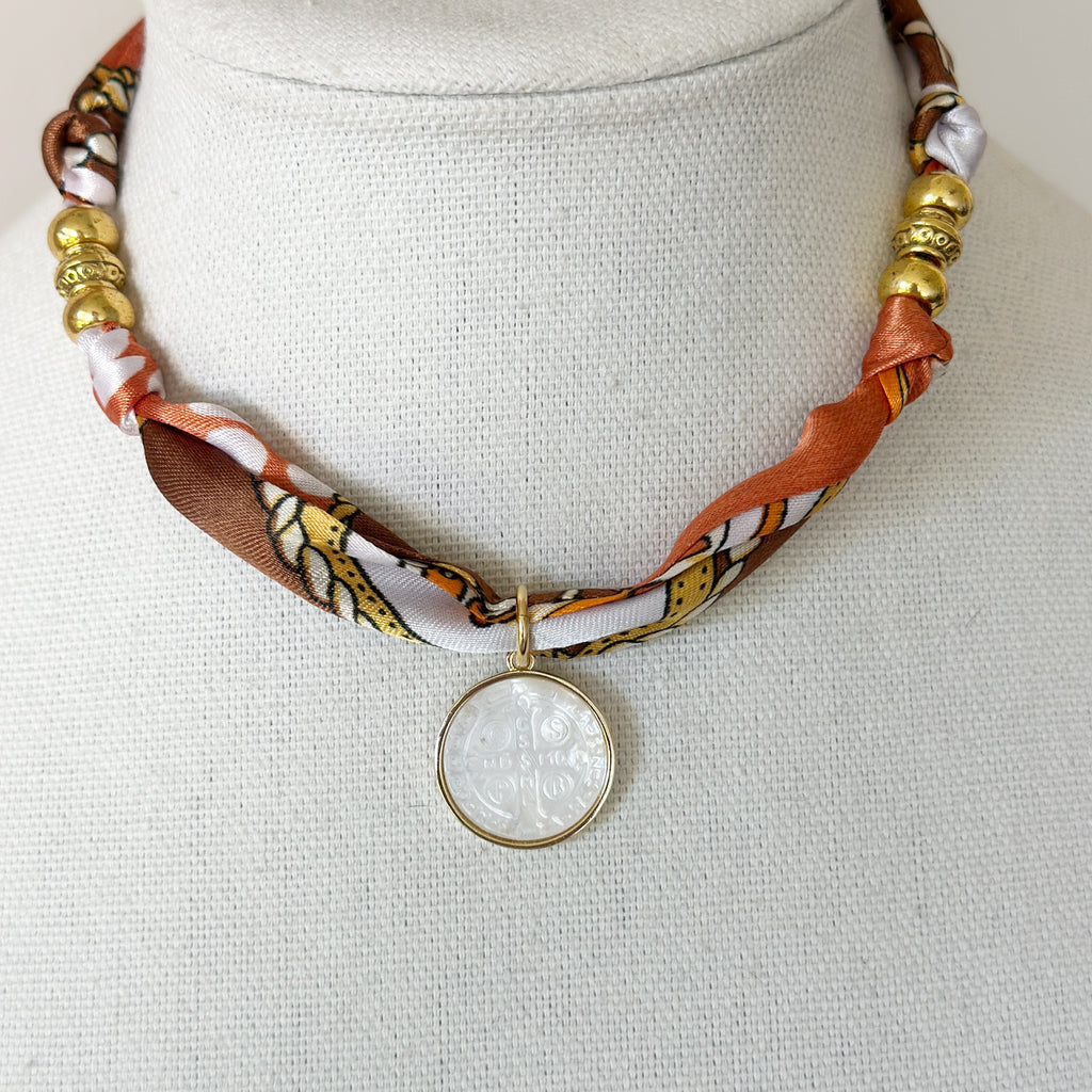 Benito Scarf Necklace