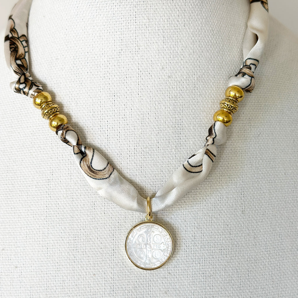 Benito Scarf Necklace