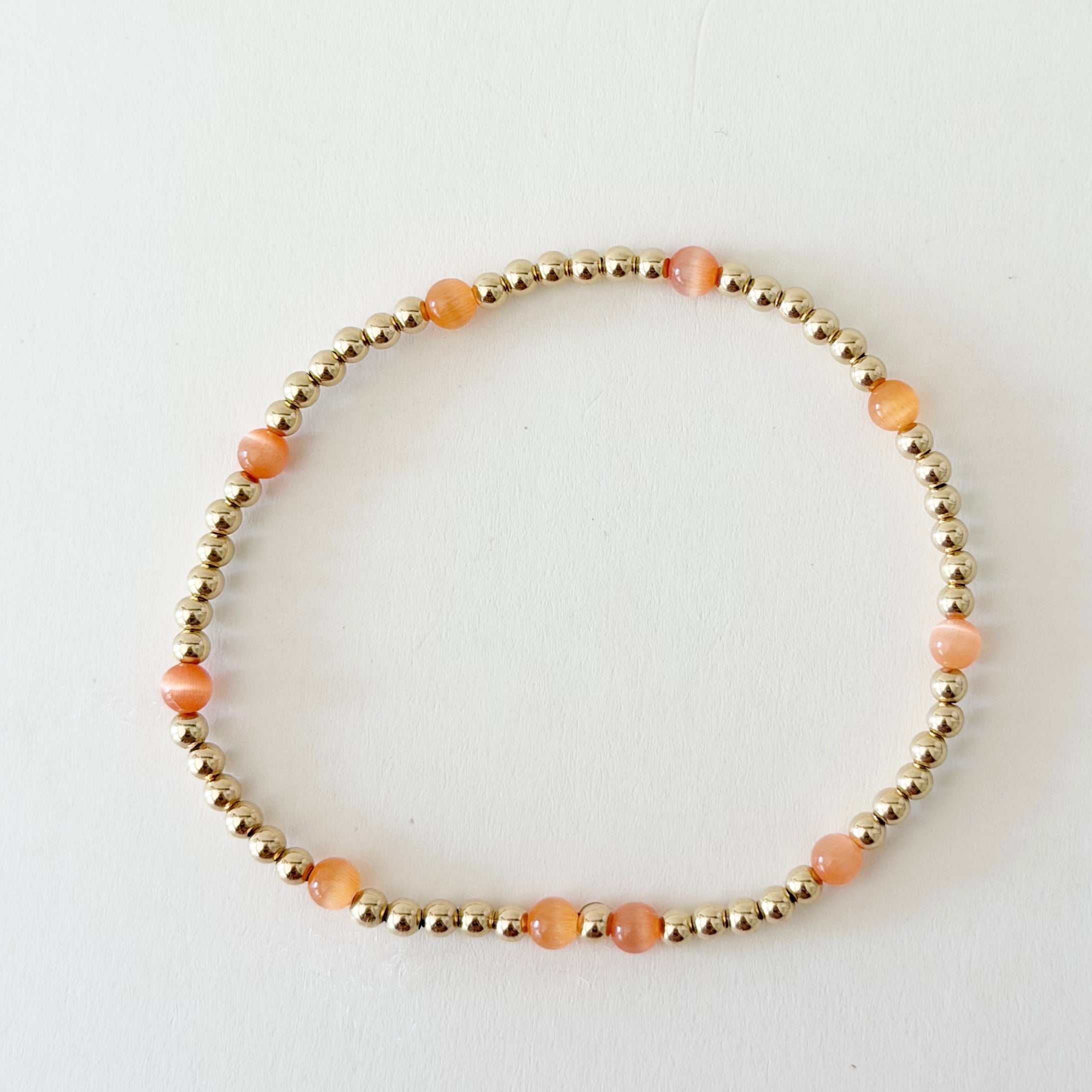 Chelsea Bracelets, Coral | Jeny Baker Designs