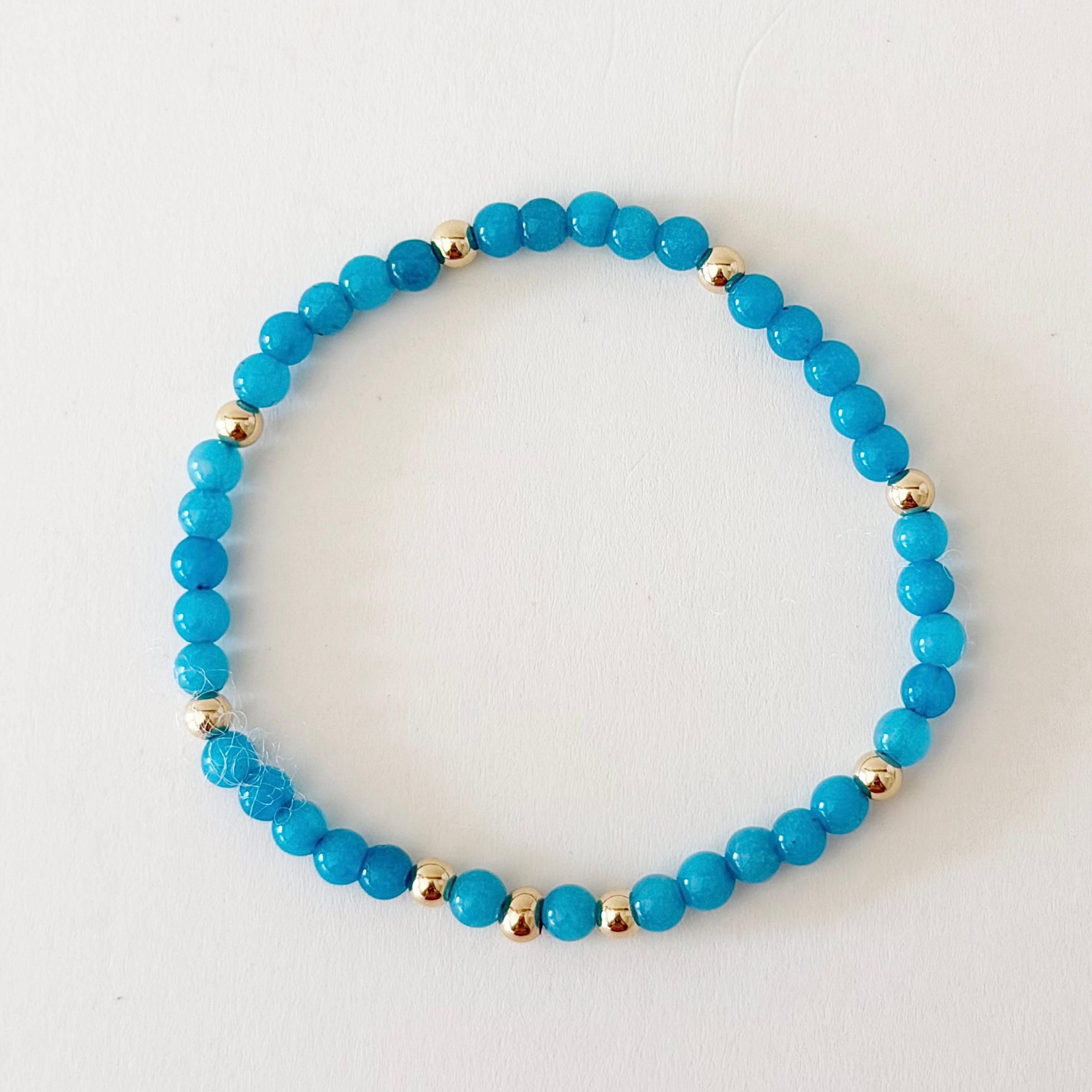 Chelsea Bracelets, Aqua | Jeny Baker Designs