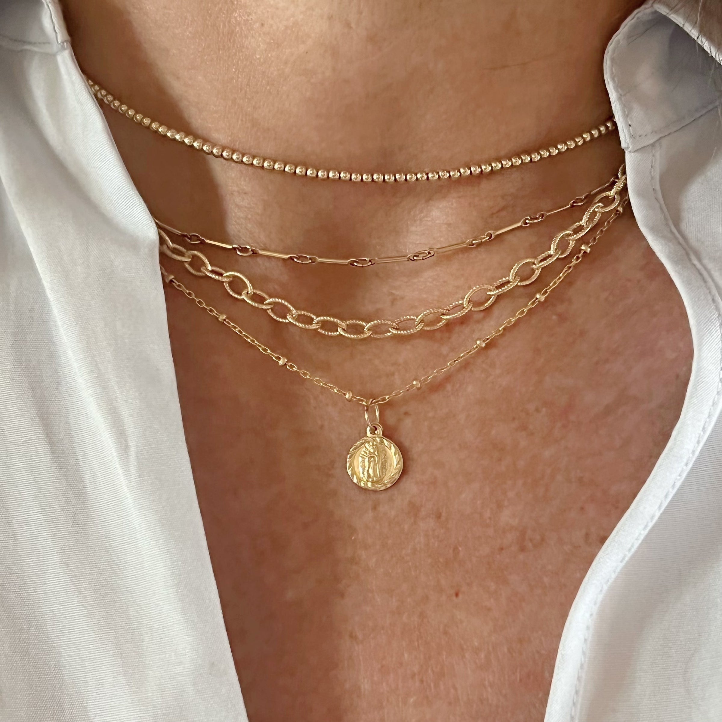 Everyday Gold Necklace Jeny Baker Designs