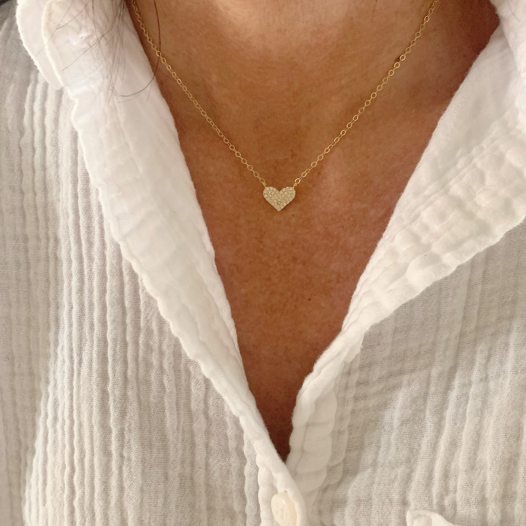 Broadway Heart Necklace